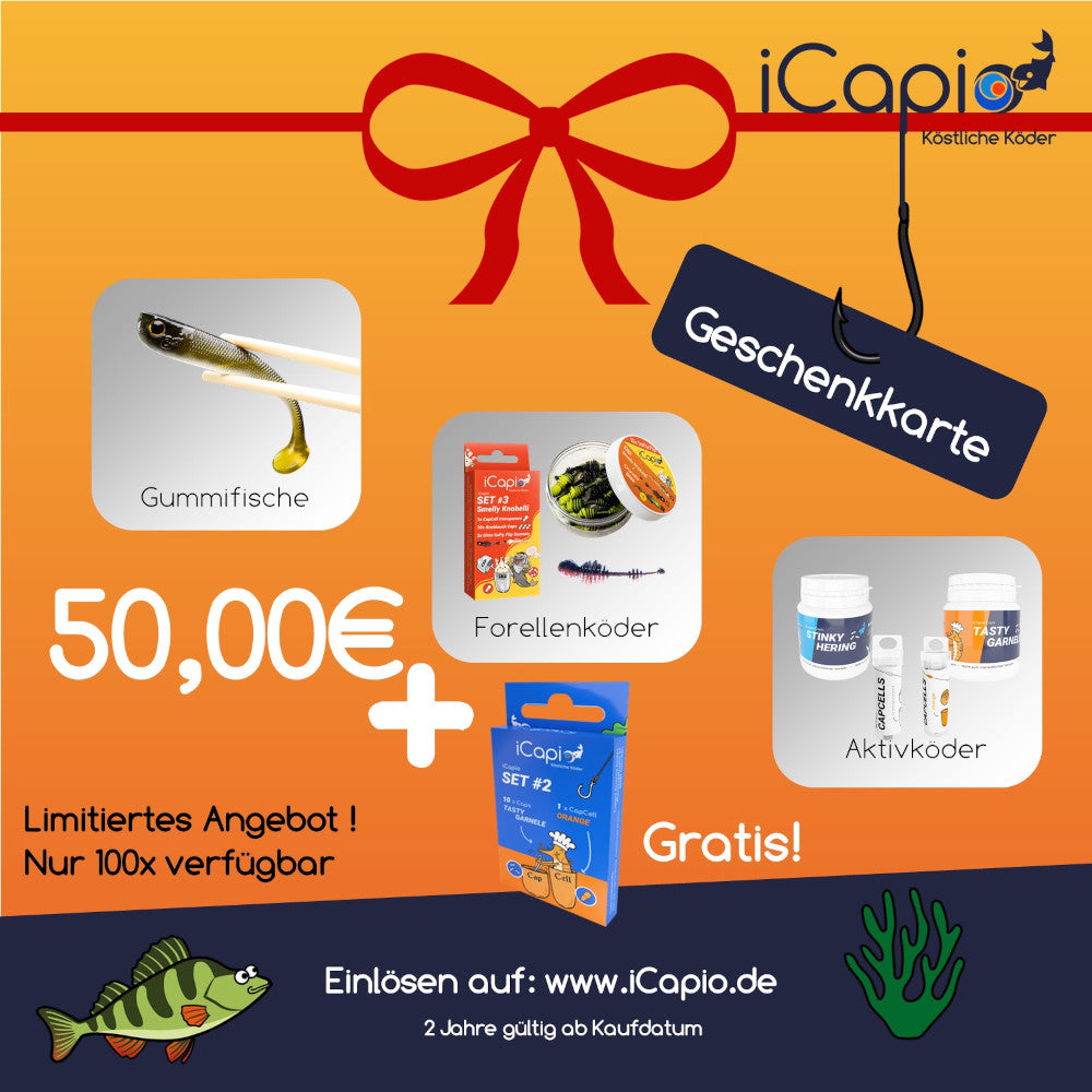 Geschenkkarte iCapio 50€ special