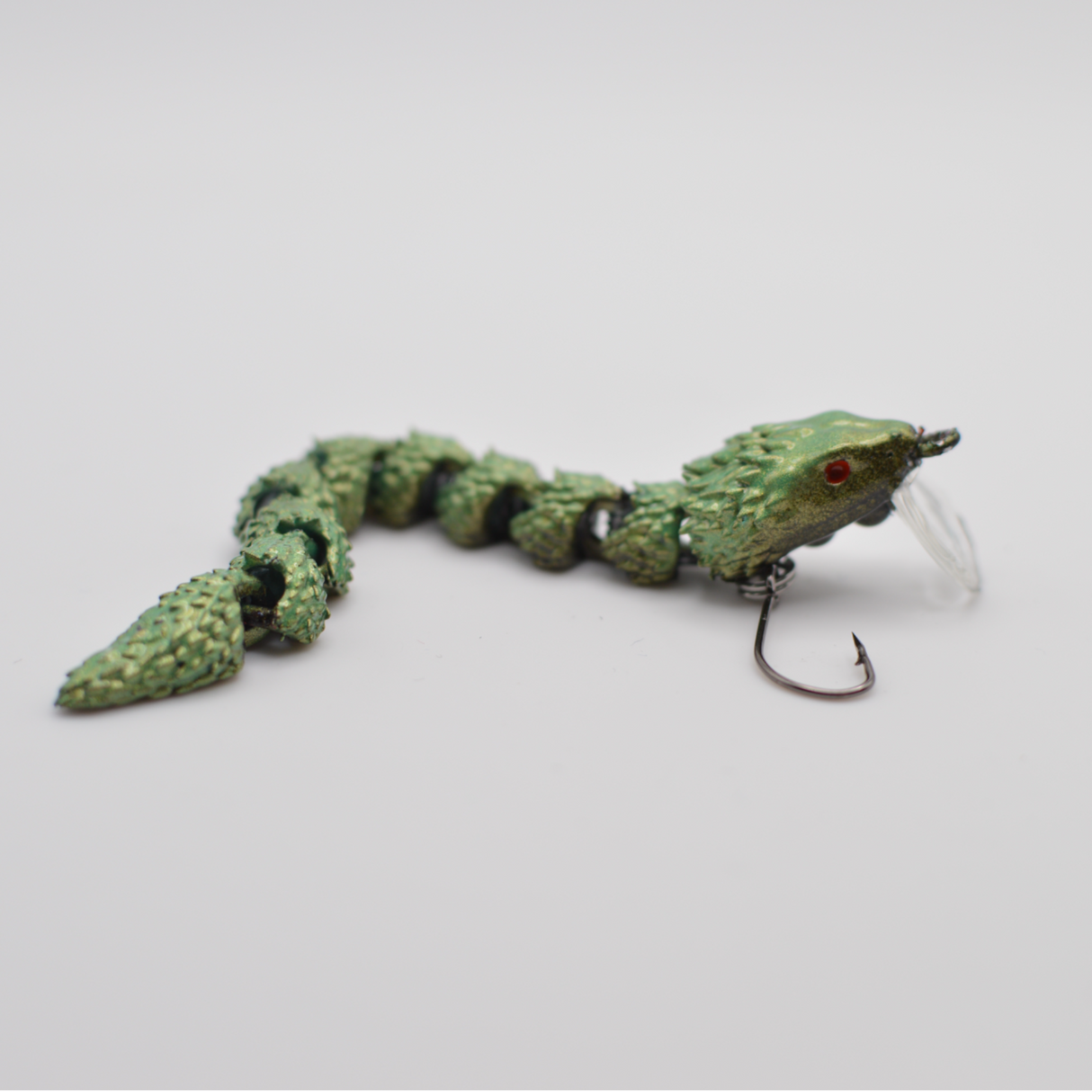 SNK 13 _ Metallic-Grün/Schwarz