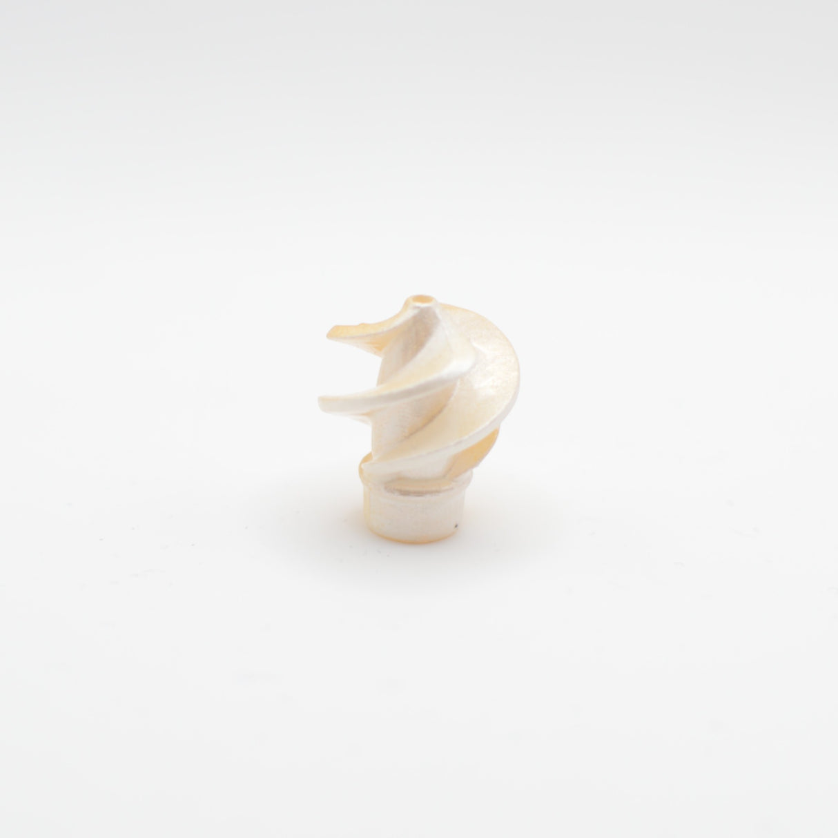 Mini Turbini Perlmuttweiss-Gold