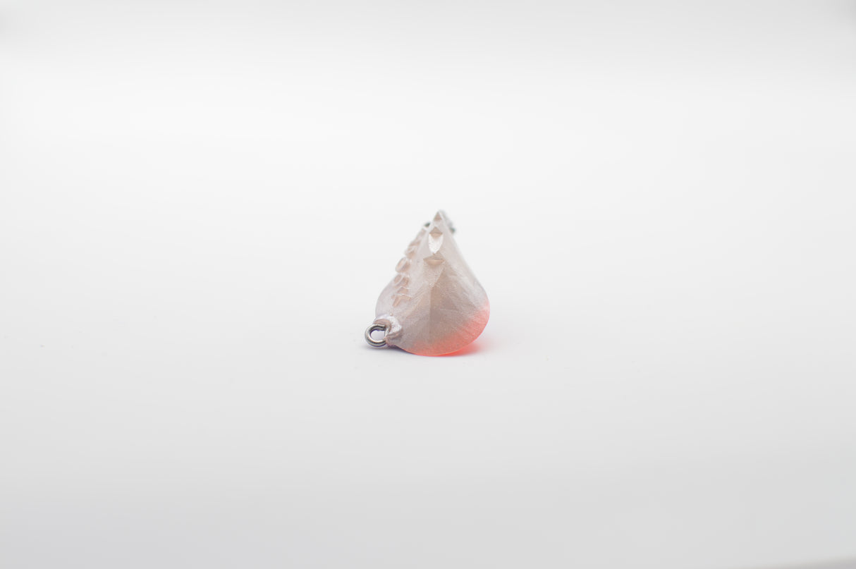 iSPOOK 28 _ Perlmutt-Silberweiss mit Lila & UV-Rot