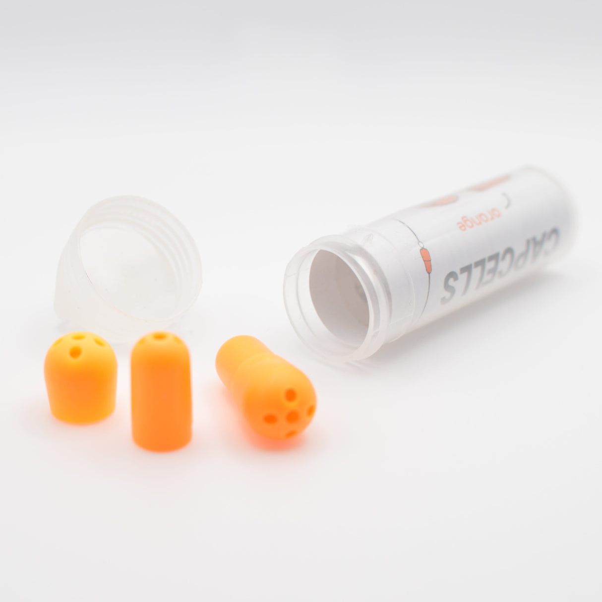 CapCells (Orange Hülsen, 2 Stück)