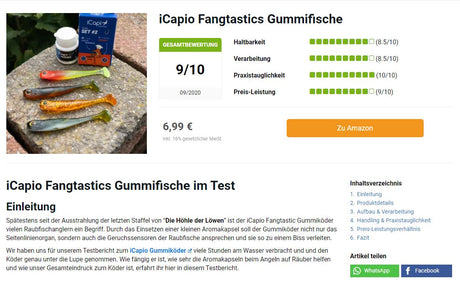 Fangtastics im Angelmagazin