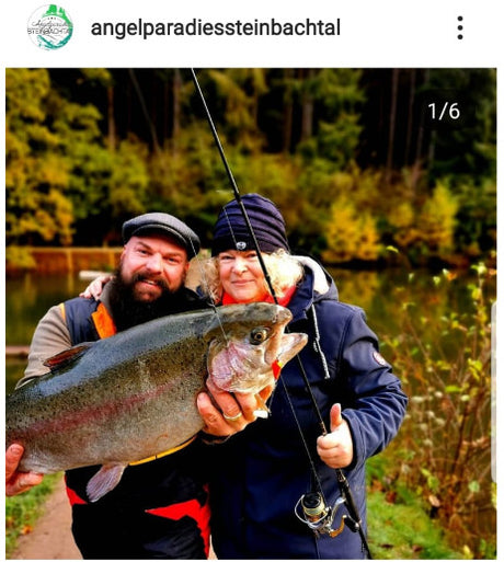 Fangmeldung aus dem Angelparadies Steinbachtal