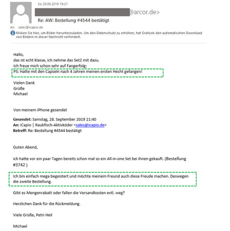 Fangmedung: der erste Hecht seit 4 Jahren :-)