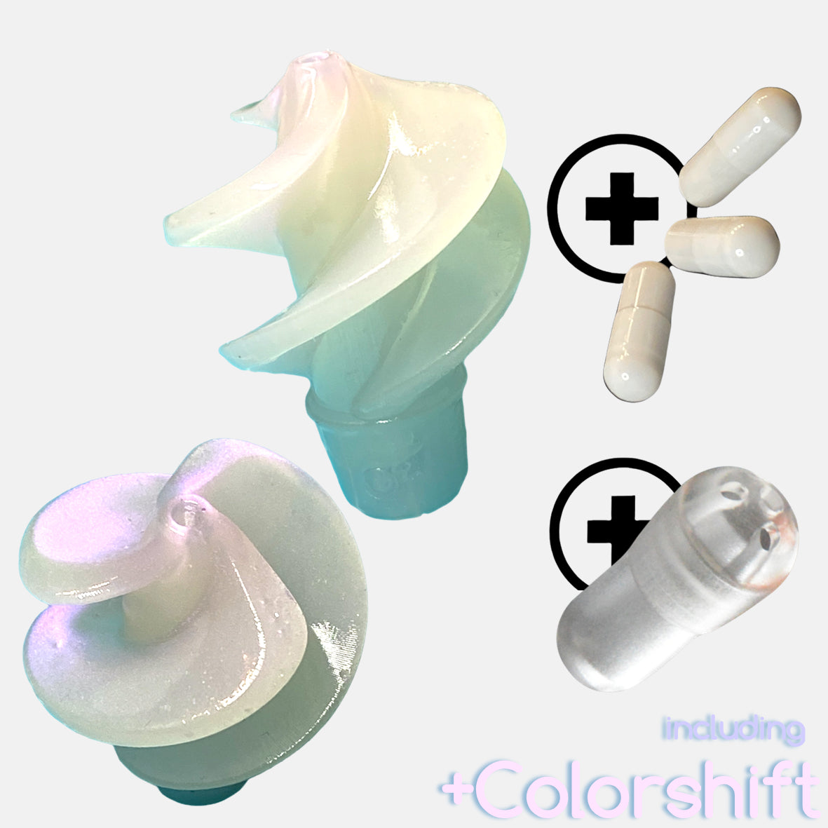 Turbini Magic Weiß - violett shifter