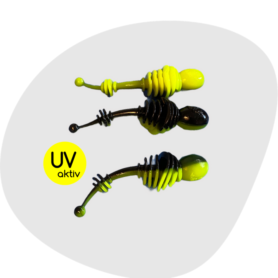 Softy Flip gelb/schwarz (UV)