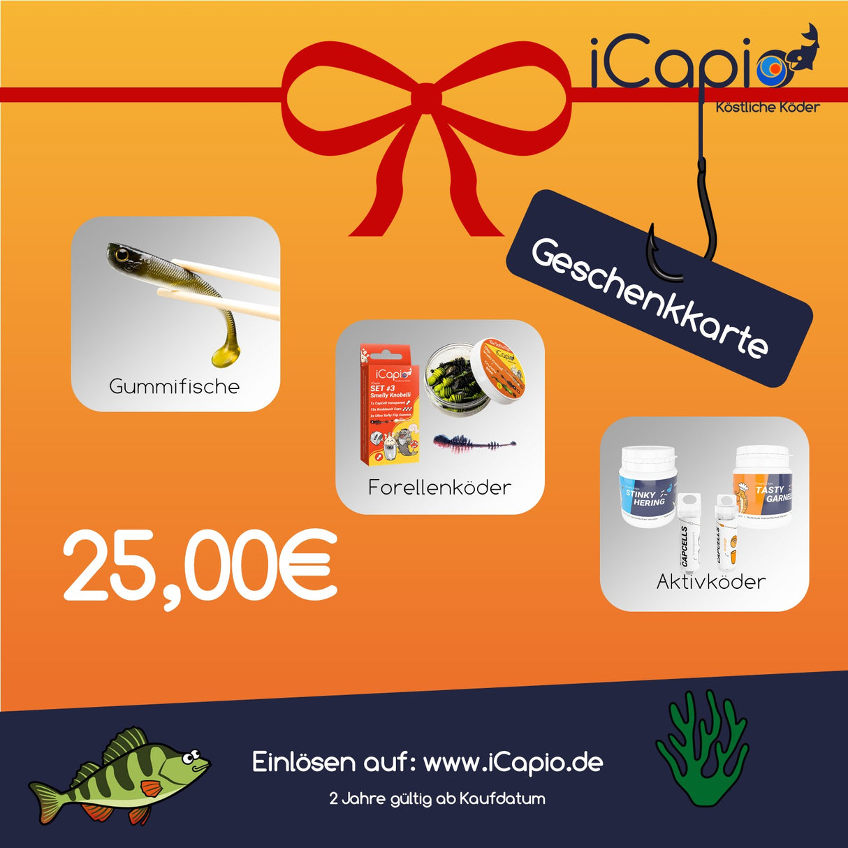 Geschenkkarte iCapio 25€