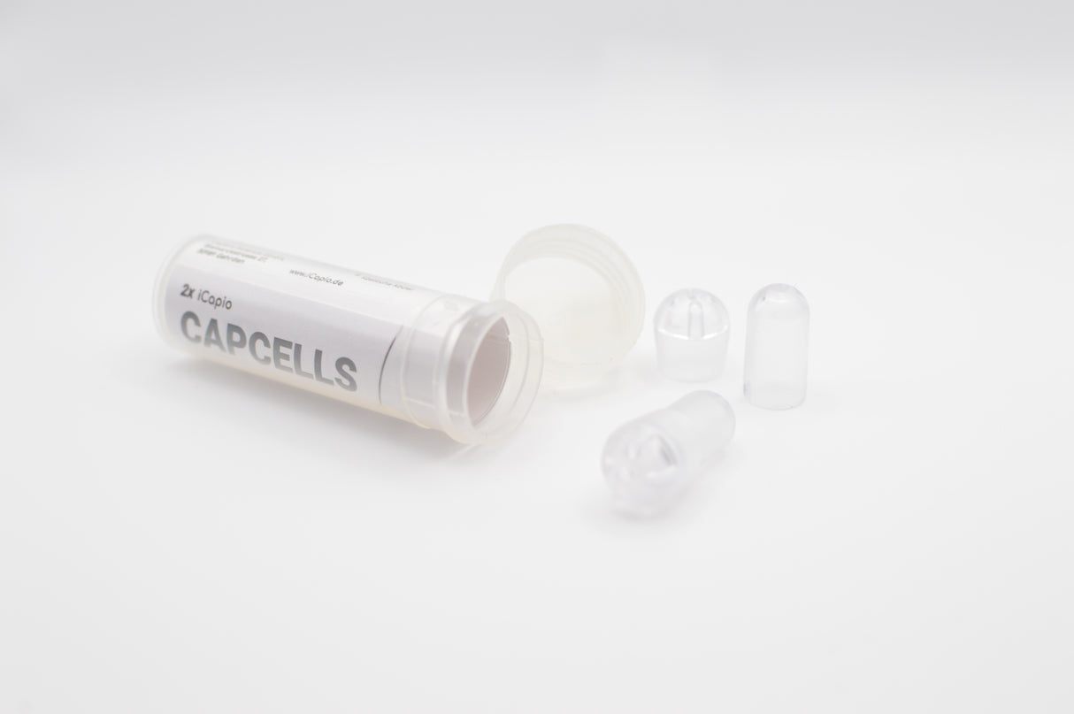 CapCells (Transparente Hülsen, 2 Stück)