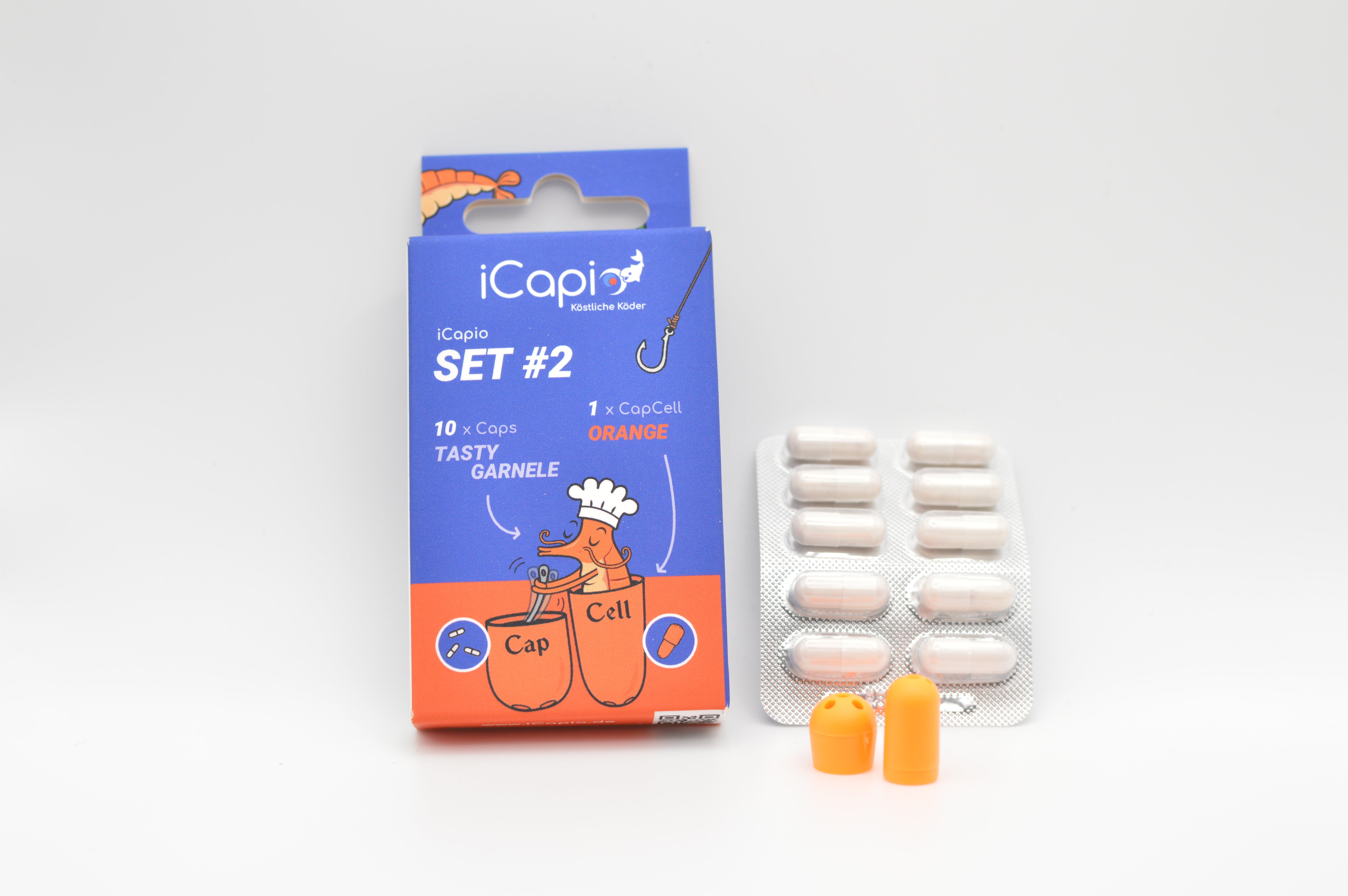 iCapio Aktivköder Set #2 Tasty Garnele